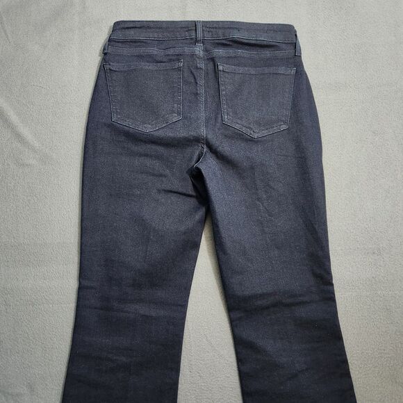 NYDJ Women 6 Dark Wash Mid Rise Barbara Bootcut Lift Tuck Technology Jeans - Picture 4 of 12